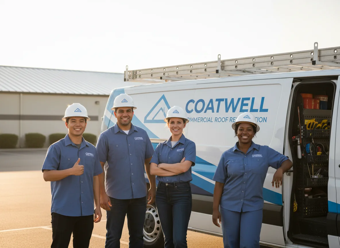 Commercial roof coating company in Ola, AR